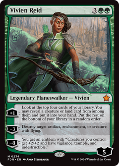 Vivien Reid (234) [Foundations] foil - Deck Out Gaming