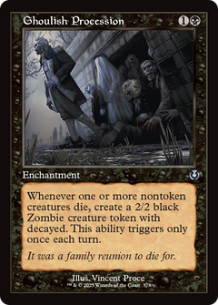 Ghoulish Procession (Retro Frame) (378) [Innistrad Remastered] - Deck Out Gaming