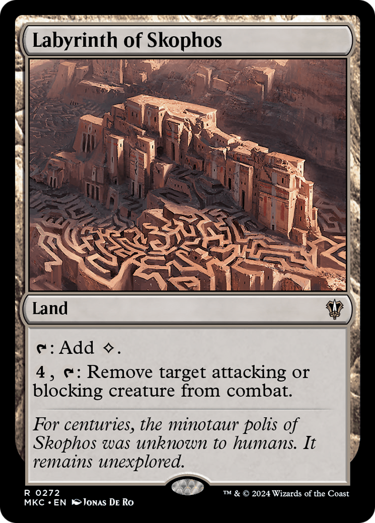 Labyrinth of Skophos (272) [Murders at Karlov Manor Commander] - Deck Out Gaming