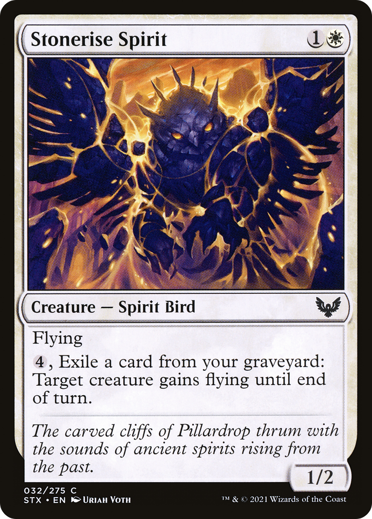 Stonerise Spirit (32) [Strixhaven: School of Mages] foil - Deck Out Gaming