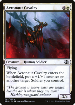 Aeronaut Cavalry (1) [The Brothers' War] foil - Deck Out Gaming