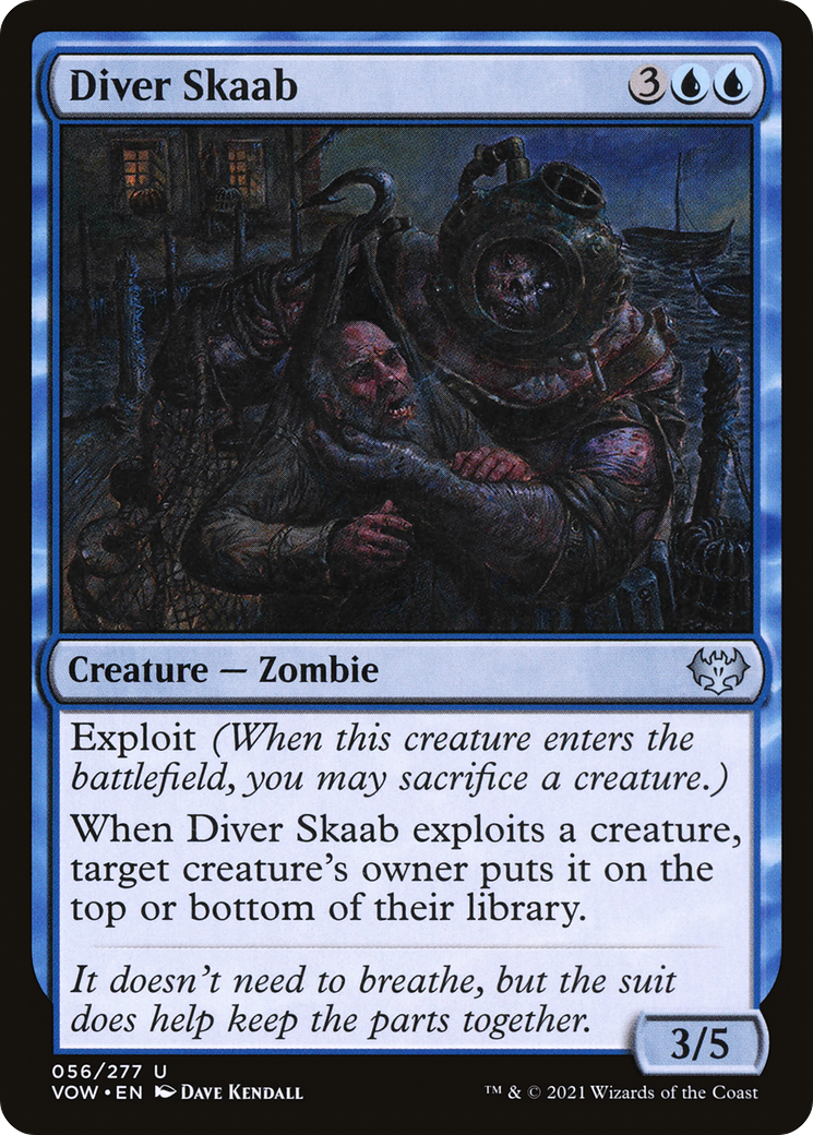 Diver Skaab (56) [Innistrad: Crimson Vow] foil - Deck Out Gaming