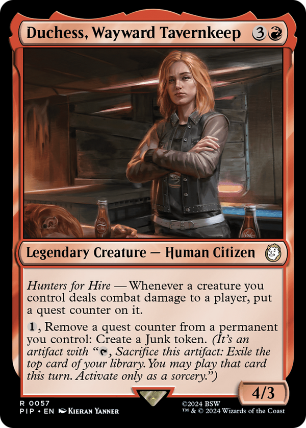Duchess, Wayward Tavernkeep (57) [Fallout] - Deck Out Gaming