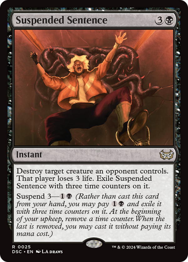 Suspended Sentence (25) [Duskmourn: House of Horror Commander] - Deck Out Gaming