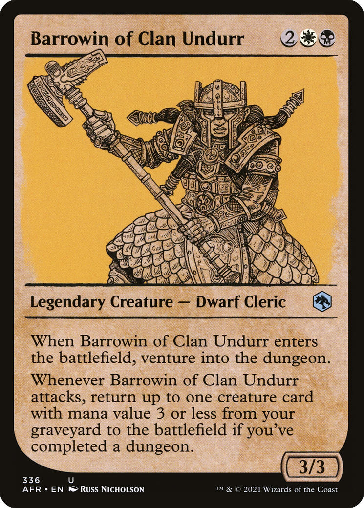 Barrowin of Clan Undurr (336) [Adventures in the Forgotten Realms] foil - Deck Out Gaming