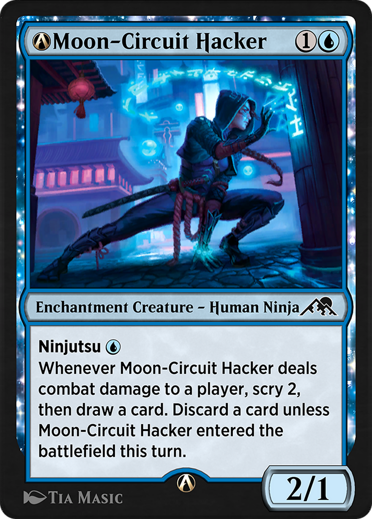 A-Moon-Circuit Hacker (A-67) [Kamigawa: Neon Dynasty] - Deck Out Gaming