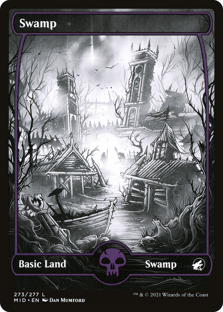 Swamp (273) (273) [Innistrad: Midnight Hunt] foil - Deck Out Gaming