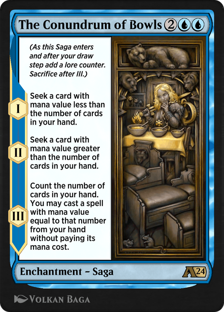 The Conundrum of Bowls (3) [Alchemy: Wilds of Eldraine] - Deck Out Gaming