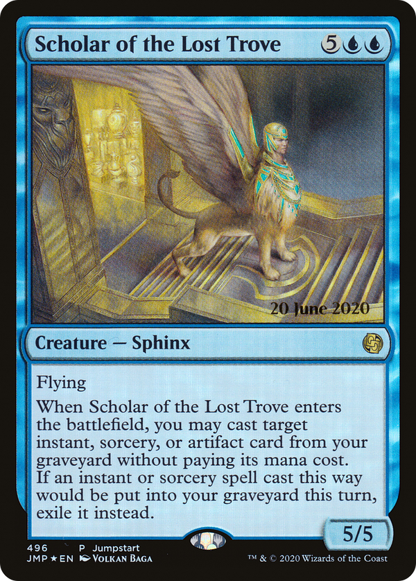 Scholar of the Lost Trove (496) [Jumpstart] foil - Deck Out Gaming
