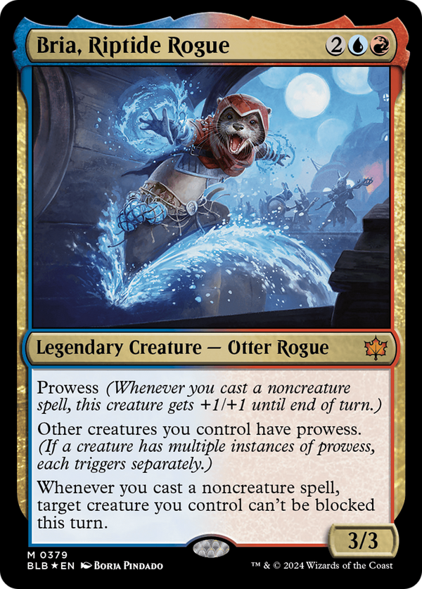 Bria, Riptide Rogue (379) [Bloomburrow] foil - Deck Out Gaming