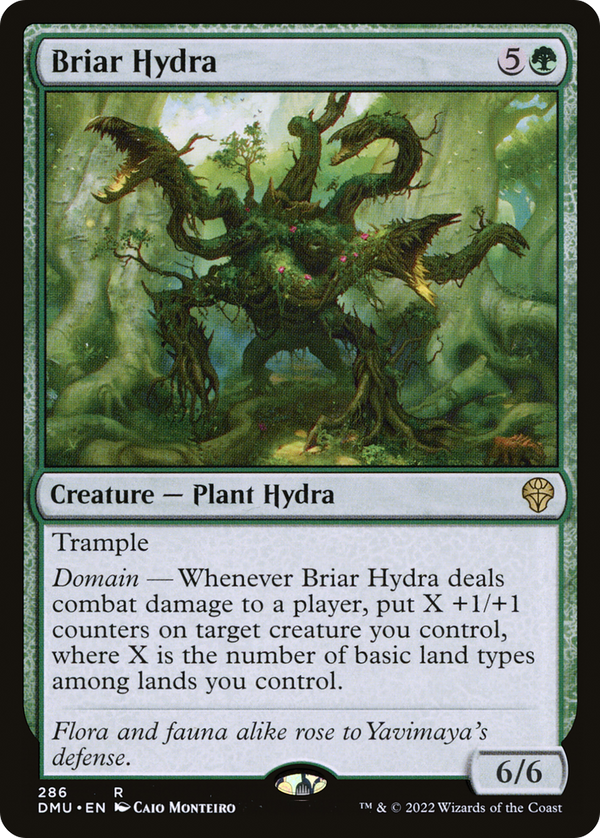 Briar Hydra (286) (286) [Dominaria United] foil - Deck Out Gaming