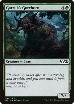 Garruk's Gorehorn (184) [Core Set 2021] - Deck Out Gaming