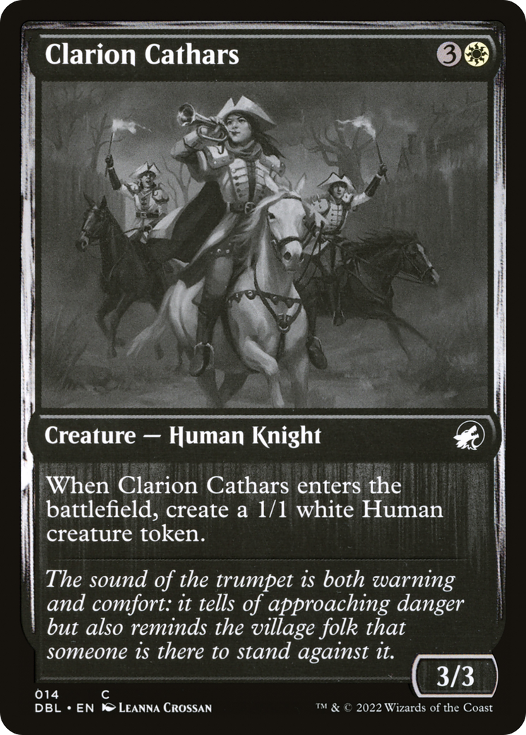 Clarion Cathars (14) [Innistrad: Double Feature] - Deck Out Gaming