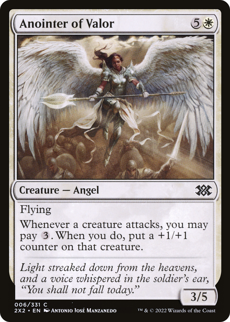 Anointer of Valor (6) [Double Masters 2022] foil - Deck Out Gaming