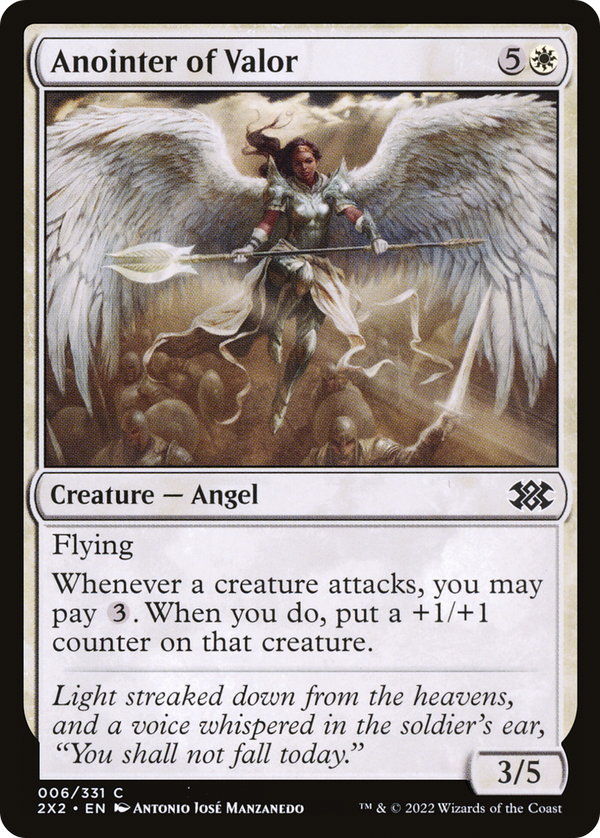 Anointer of Valor (6) [Double Masters 2022] - Deck Out Gaming