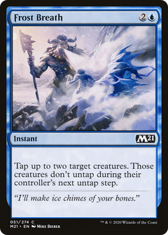 Frost Breath (51) [Core Set 2021] foil - Deck Out Gaming