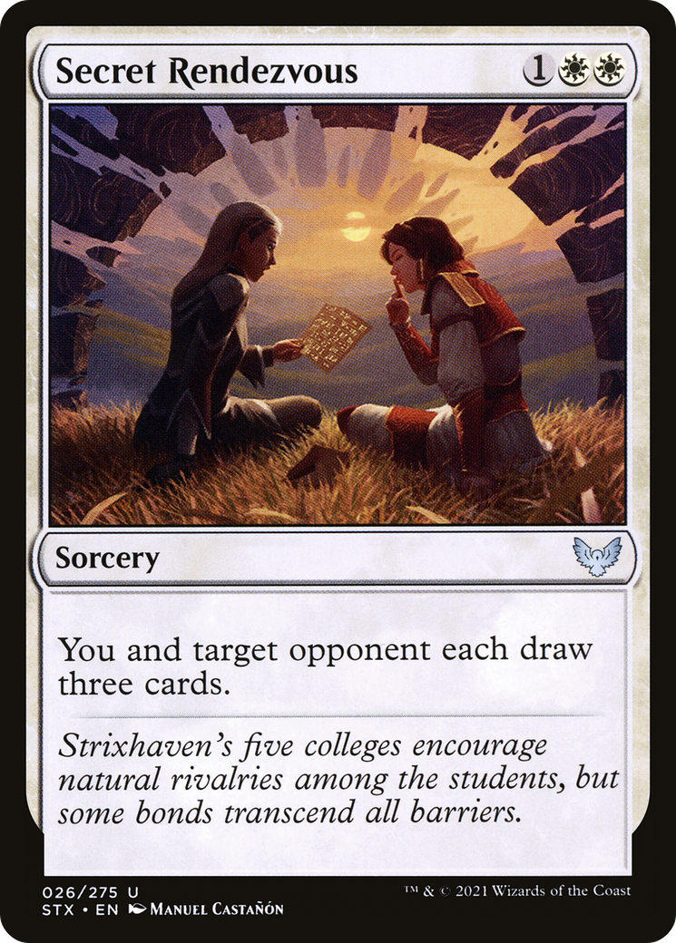 Secret Rendezvous (26) [Strixhaven: School of Mages] - Deck Out Gaming