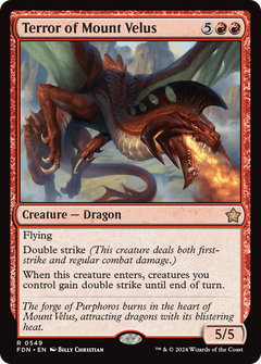 Terror of Mount Velus (549) [Foundations] - Deck Out Gaming