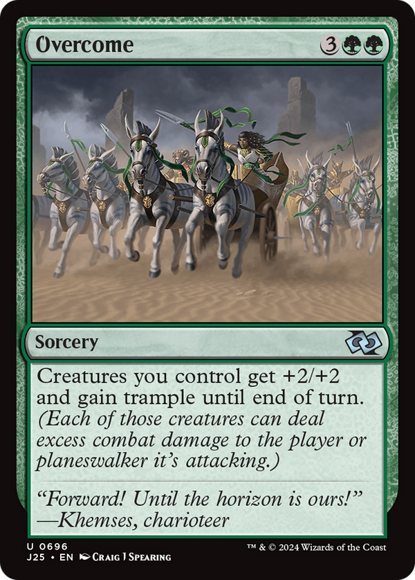 Overcome (696) [Foundations Jumpstart] - Deck Out Gaming