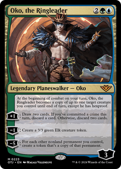 Oko, the Ringleader (223) [Outlaws of Thunder Junction] foil - Deck Out Gaming