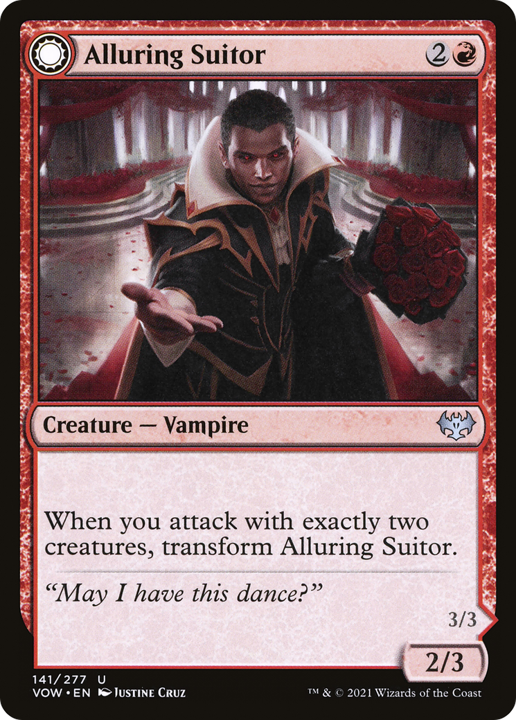 Alluring Suitor (141) [Innistrad: Crimson Vow] foil - Deck Out Gaming