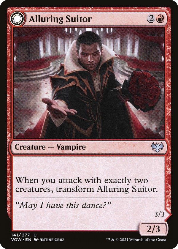 Alluring Suitor (141) [Innistrad: Crimson Vow] foil - Deck Out Gaming