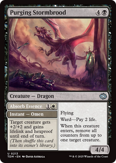 Purging Stormbrood (213) [Tarkir: Dragonstorm] foil - Deck Out Gaming
