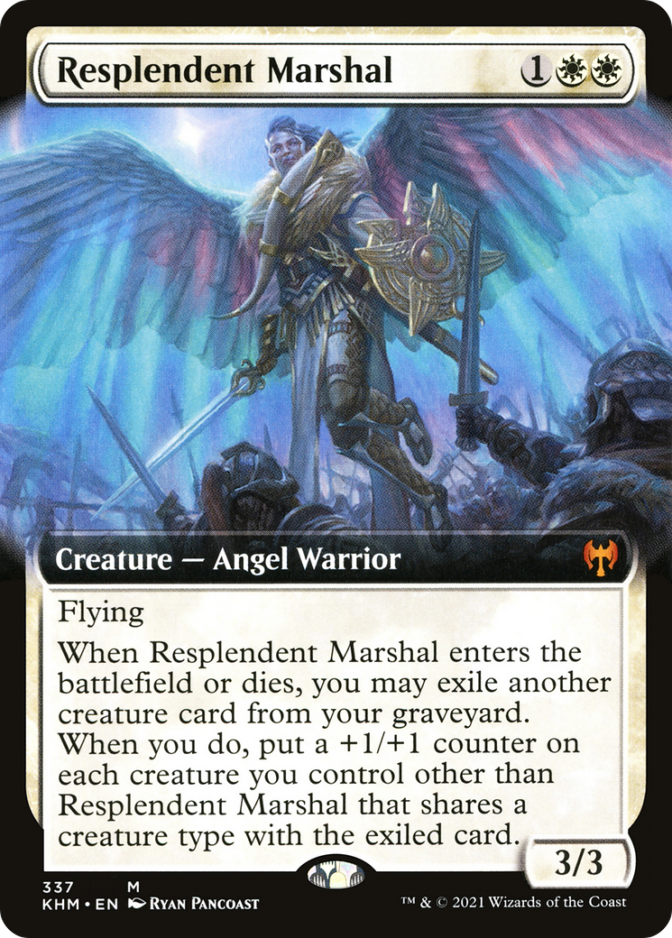 Resplendent Marshal (Extended Art) (337) [Kaldheim] - Deck Out Gaming