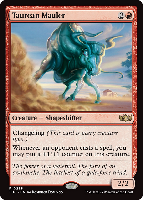 Taurean Mauler (238) [Commander: Tarkir: Dragonstorm] - Deck Out Gaming