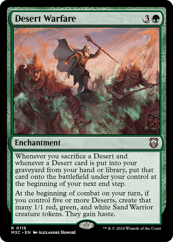 Desert Warfare (116) [Modern Horizons 3 Commander] - Deck Out Gaming