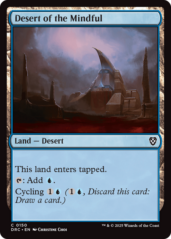 Desert of the Mindful (150) [Commander: Aetherdrift] - Deck Out Gaming
