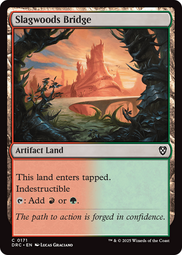 Slagwoods Bridge (171) [Commander: Aetherdrift] - Deck Out Gaming