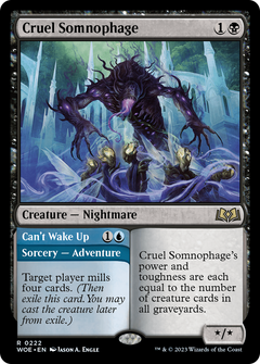 Cruel Somnophage (222) [Wilds of Eldraine] - Deck Out Gaming