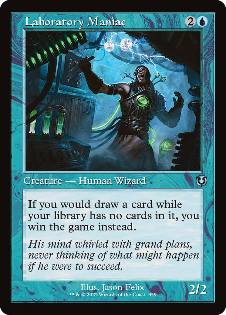 Laboratory Maniac (Retro Frame) (359) [Innistrad Remastered] foil - Deck Out Gaming