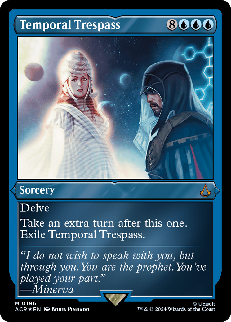 Temporal Trespass (196) [Assassin's Creed] etched - Deck Out Gaming