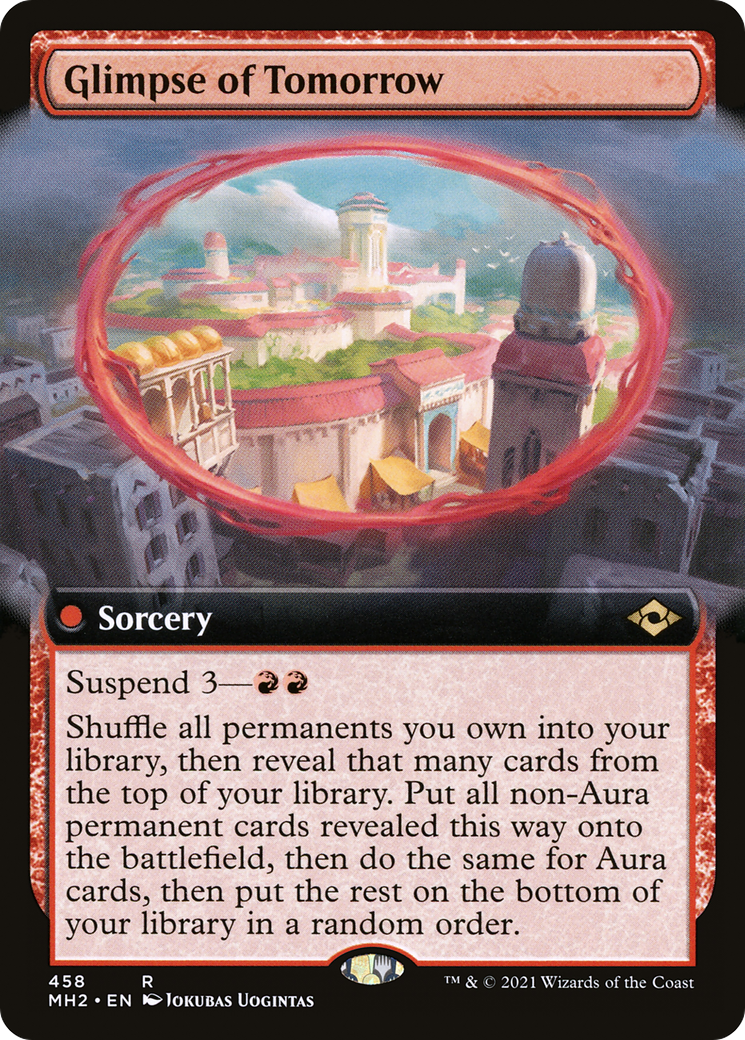 Glimpse of Tomorrow (Extended Art) (458) [Modern Horizons 2] - Deck Out Gaming