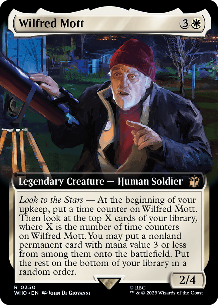 Wilfred Mott (Extended Art) (350) [Doctor Who] - Deck Out Gaming