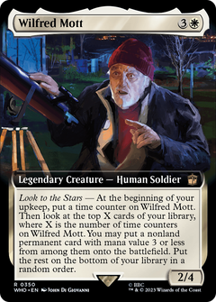 Wilfred Mott (Extended Art) (350) [Doctor Who] foil - Deck Out Gaming