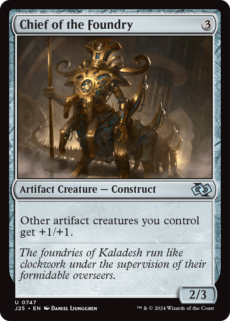 Chief of the Foundry (747) [Foundations Jumpstart] - Deck Out Gaming