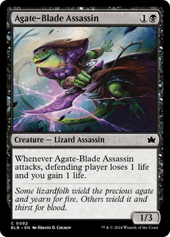 Agate-Blade Assassin (82) [Bloomburrow] - Deck Out Gaming