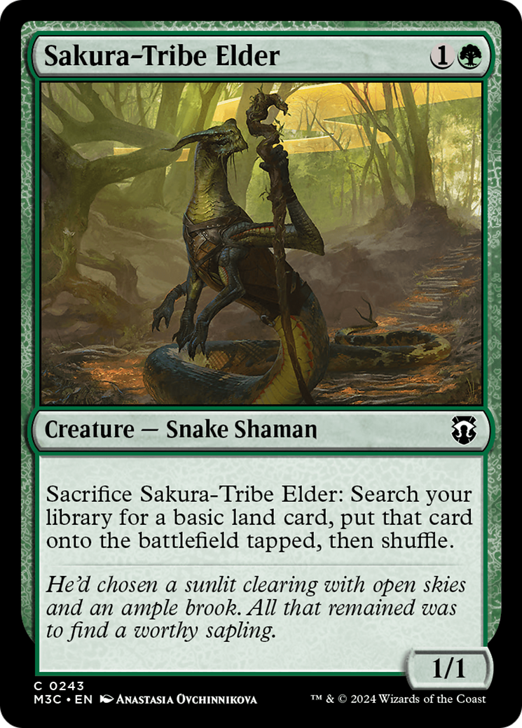 Sakura-Tribe Elder (243) [Modern Horizons 3 Commander] - Deck Out Gaming
