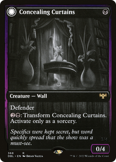 Concealing Curtains (368) [Innistrad: Double Feature] - Deck Out Gaming