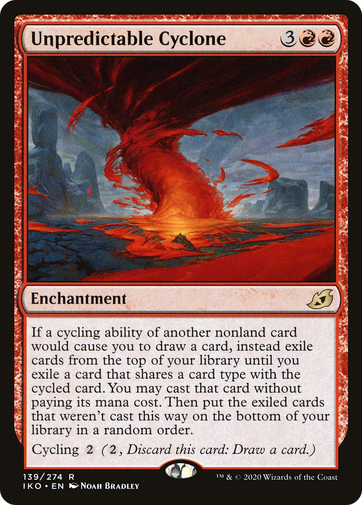 Unpredictable Cyclone (139) [Ikoria: Lair of Behemoths] - Deck Out Gaming