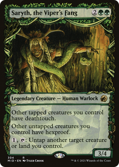 Saryth, the Viper's Fang (Showcase) (304) [Innistrad: Midnight Hunt] - Deck Out Gaming