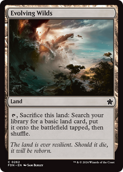 Evolving Wilds (262) [Foundations] - Deck Out Gaming