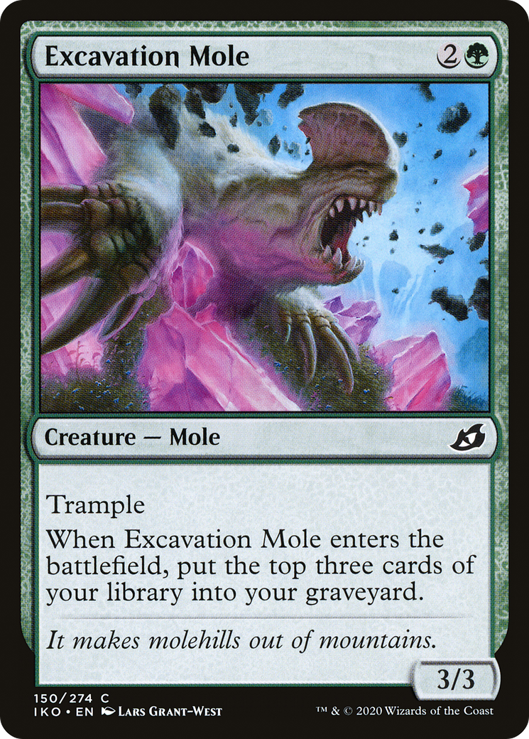 Excavation Mole (150) [Ikoria: Lair of Behemoths] - Deck Out Gaming