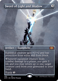 Sword of Light and Shadow (Borderless) (366) [Double Masters] - Deck Out Gaming