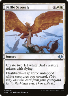 Battle Screech (2) [Dominaria Remastered] foil - Deck Out Gaming