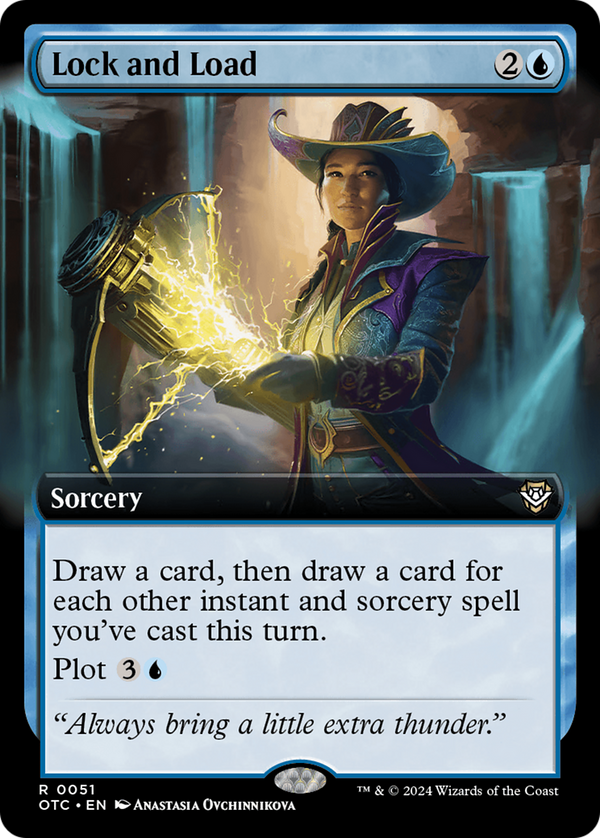 Lock and Load (Extended Art) (51) [Outlaws of Thunder Junction Commander] - Deck Out Gaming