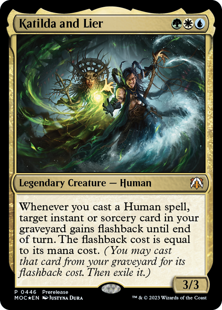 Katilda and Lier (446) [Prerelease Cards] foil - Deck Out Gaming
